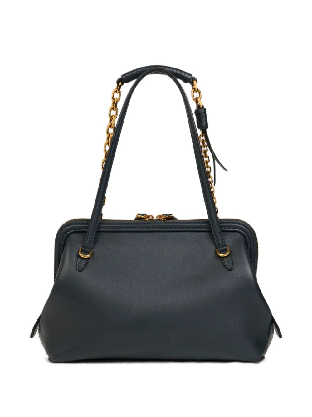 Etro Chain Strap Leather Shoulder Bag