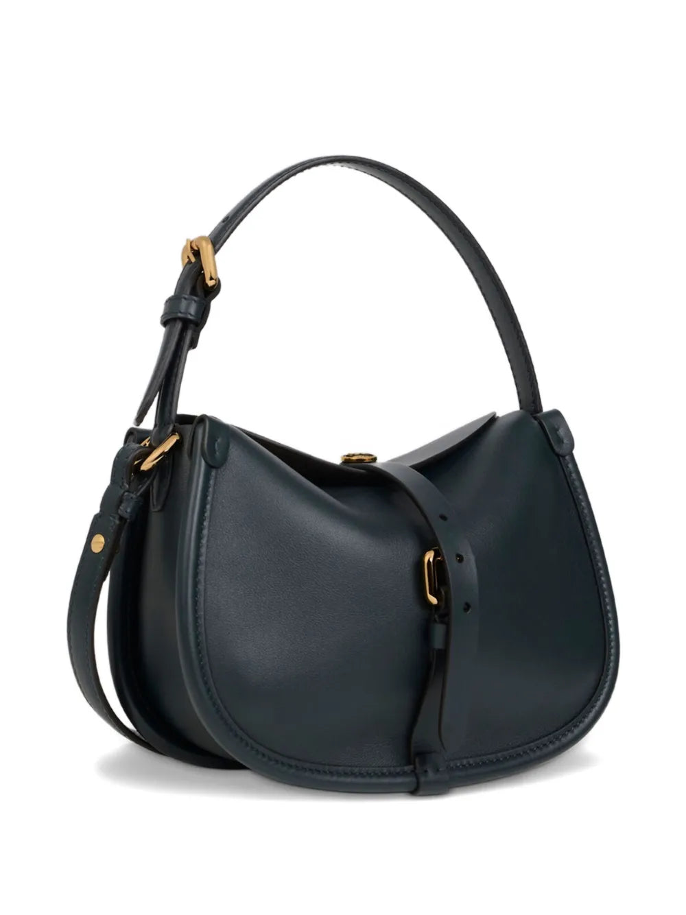 Etro Small Pony Buckled Shoulder Bag