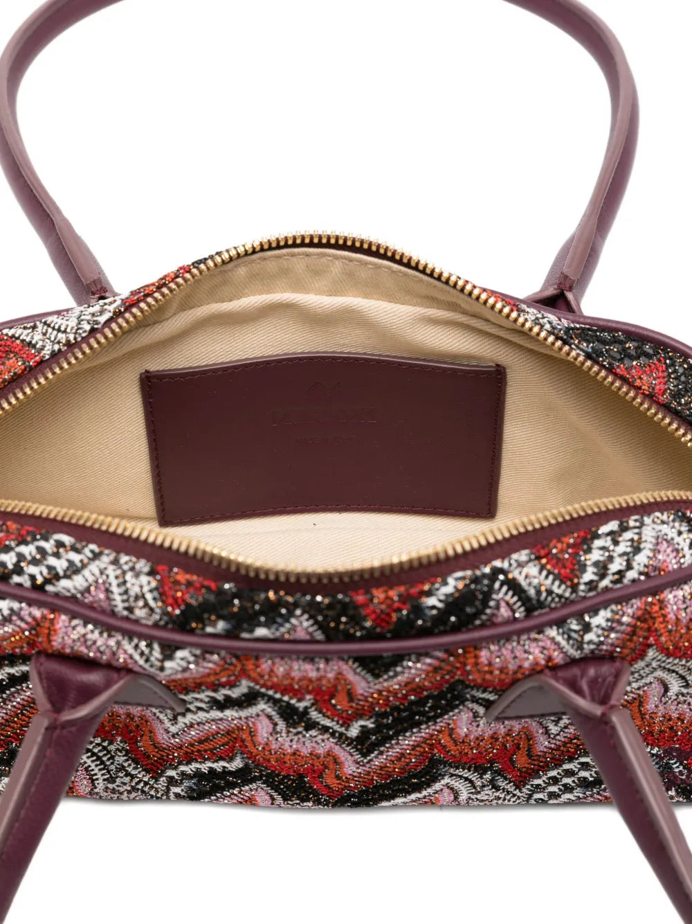 Missoni Zigzag Pattern Shoulder Bag