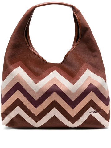 Missoni Chevron Pattern Shoulder Bag