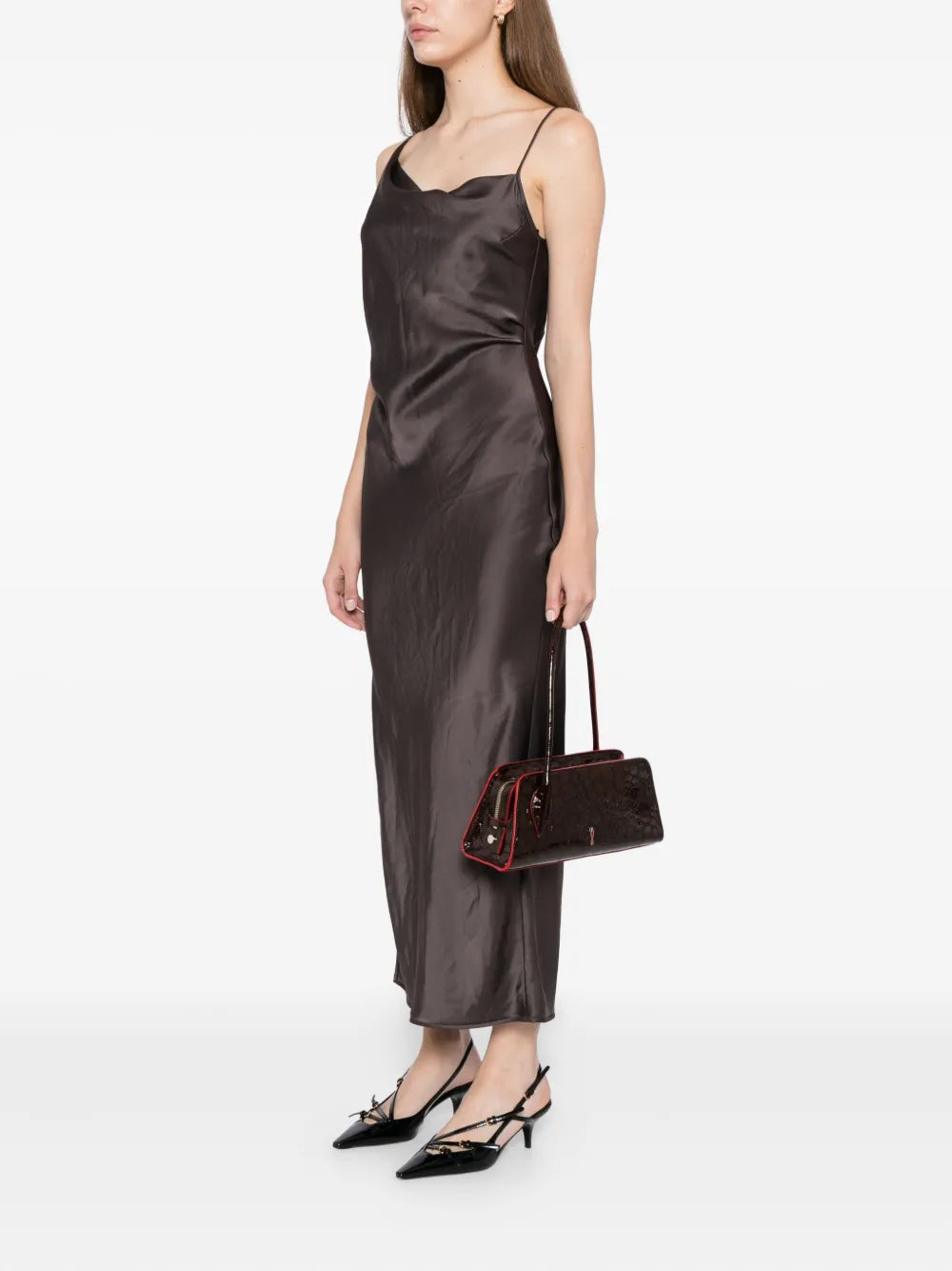 Christian Louboutin Animal Print Shoulder Bag