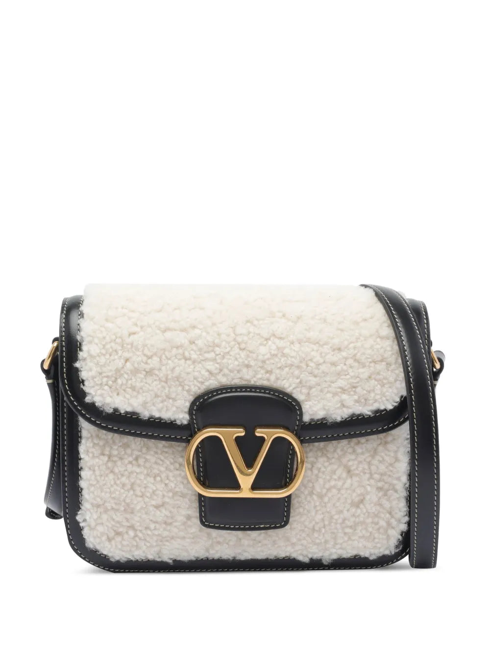 Valentino Garavani 9 To 5 Leather Shoulder Bag