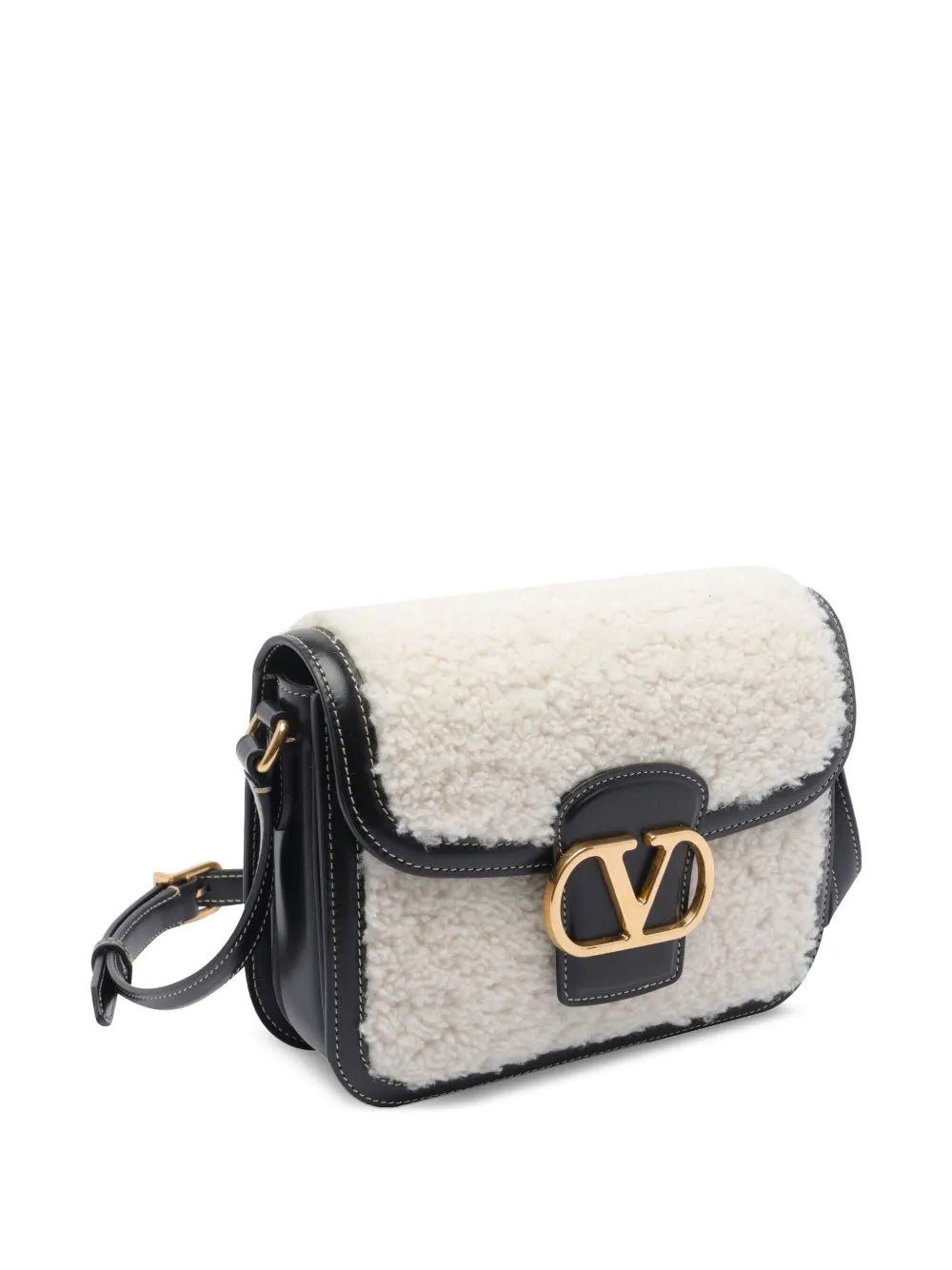 Valentino Garavani 9 To 5 Leather Shoulder Bag