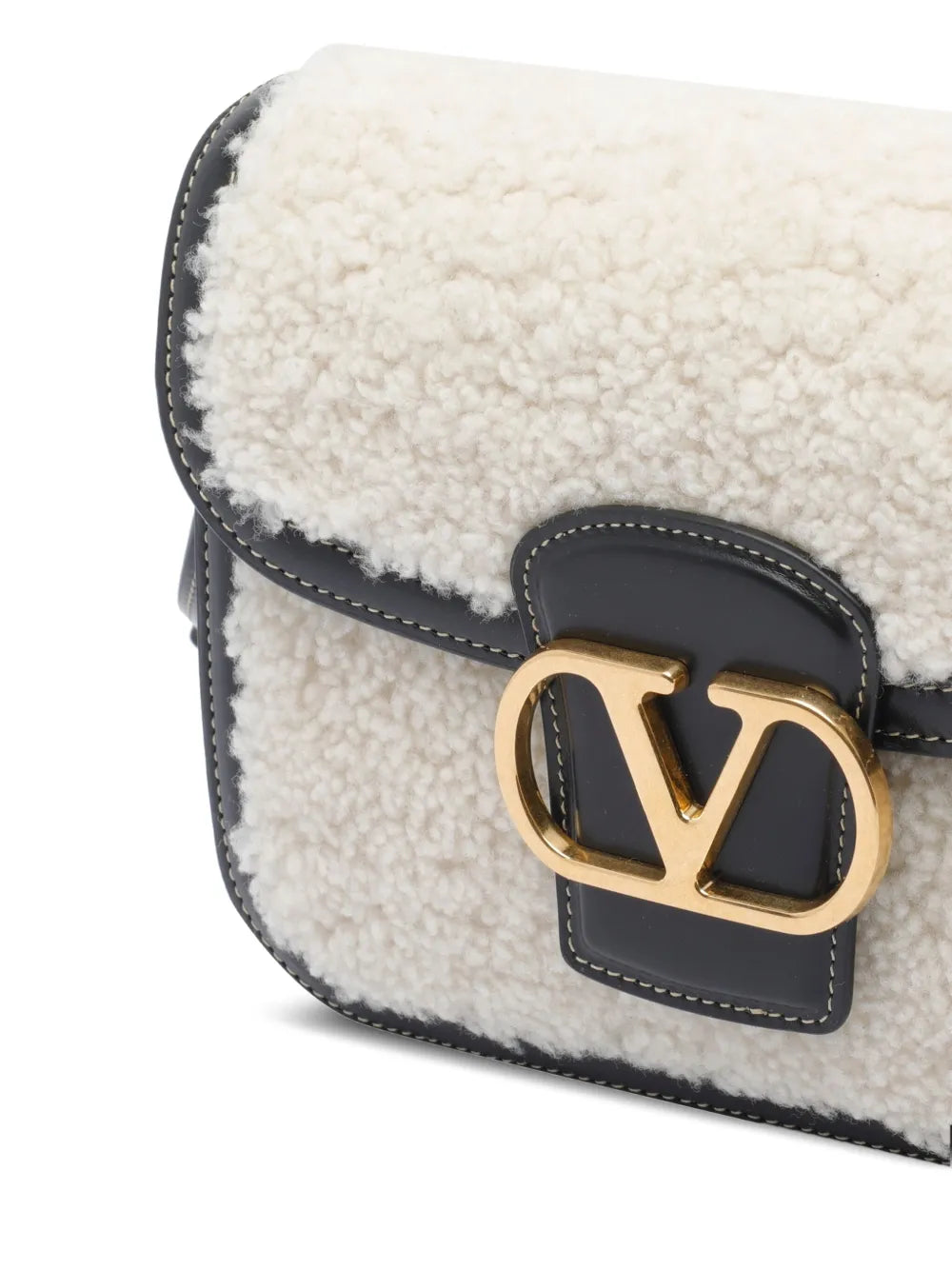 Valentino Garavani 9 To 5 Leather Shoulder Bag
