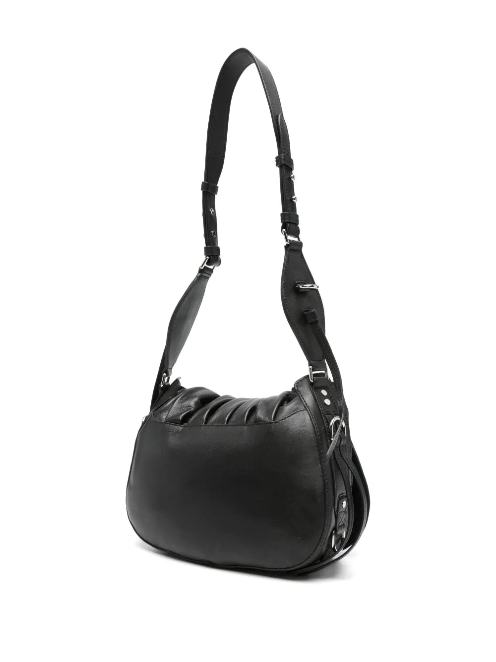 Isabel Marant Pleated Detail Drawstring Shoulder Bag