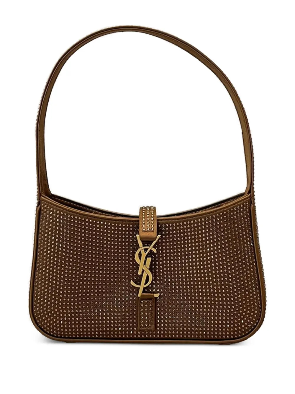 Saint Laurent Embellished Logo Shoulder Bag
