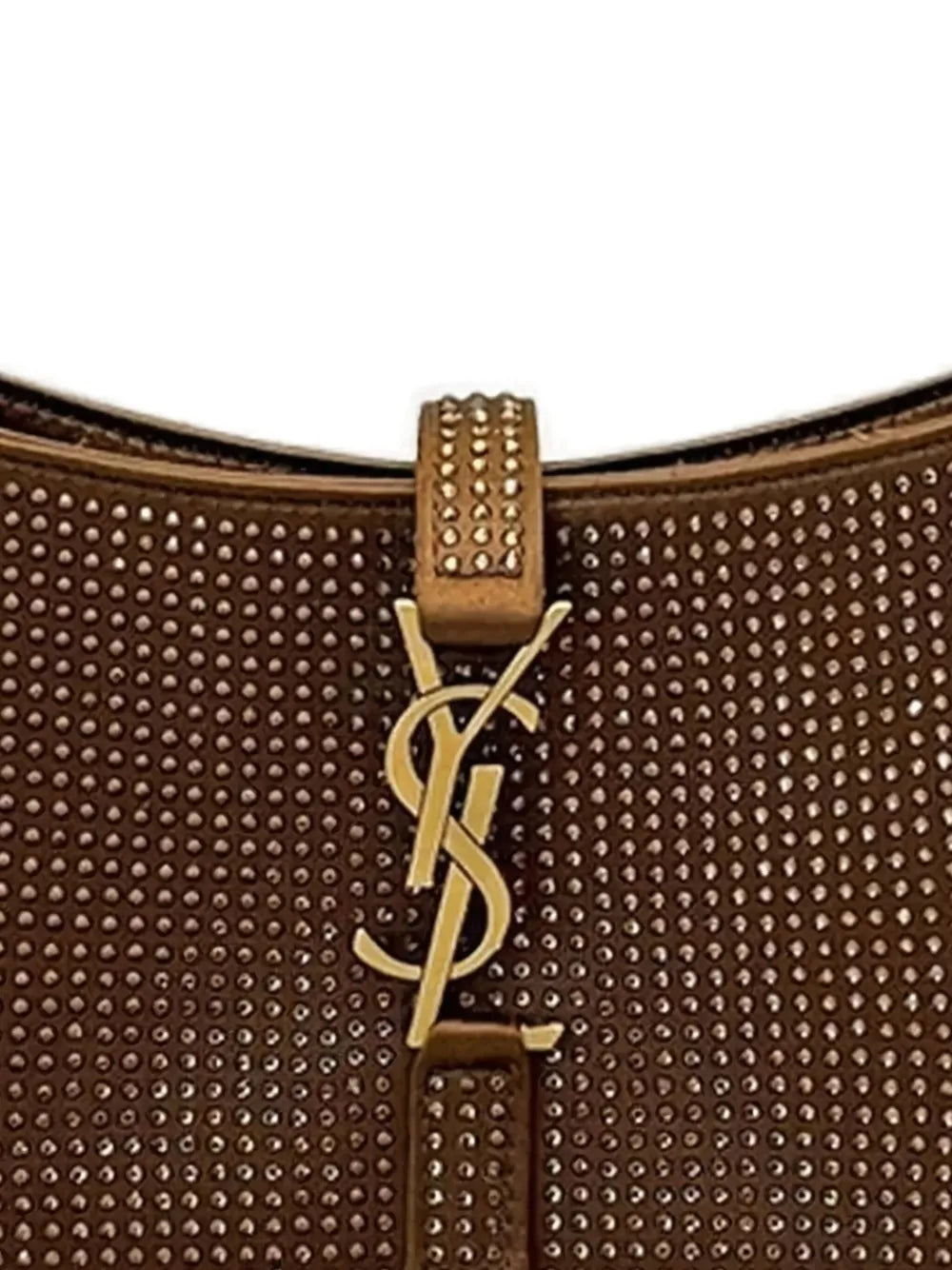 Saint Laurent Embellished Logo Shoulder Bag