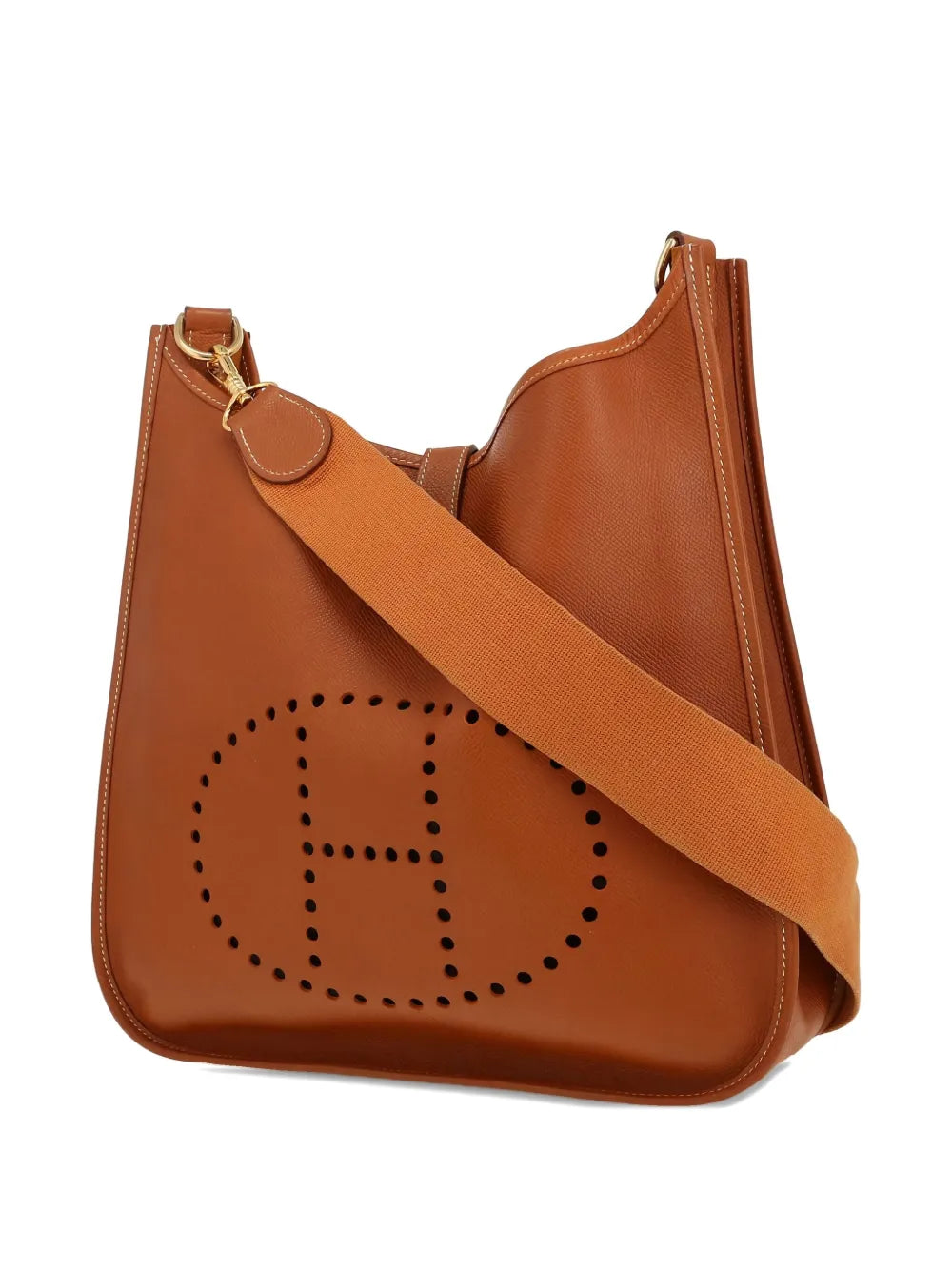 Hermes Pre Owned 1998 Evelyne Perforated H Shoulder Bag