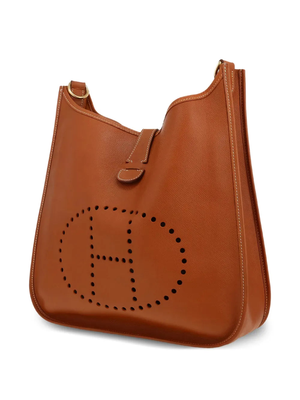 Hermes Pre Owned 1998 Evelyne Perforated H Shoulder Bag