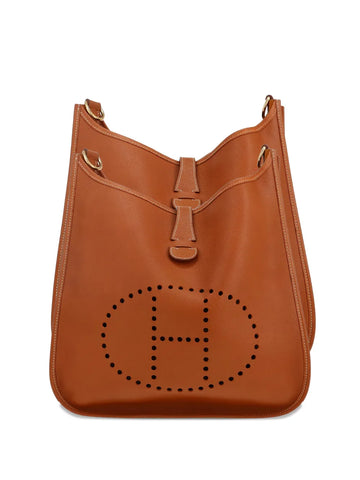 Hermes Pre Owned 1998 Evelyne Perforated H Shoulder Bag