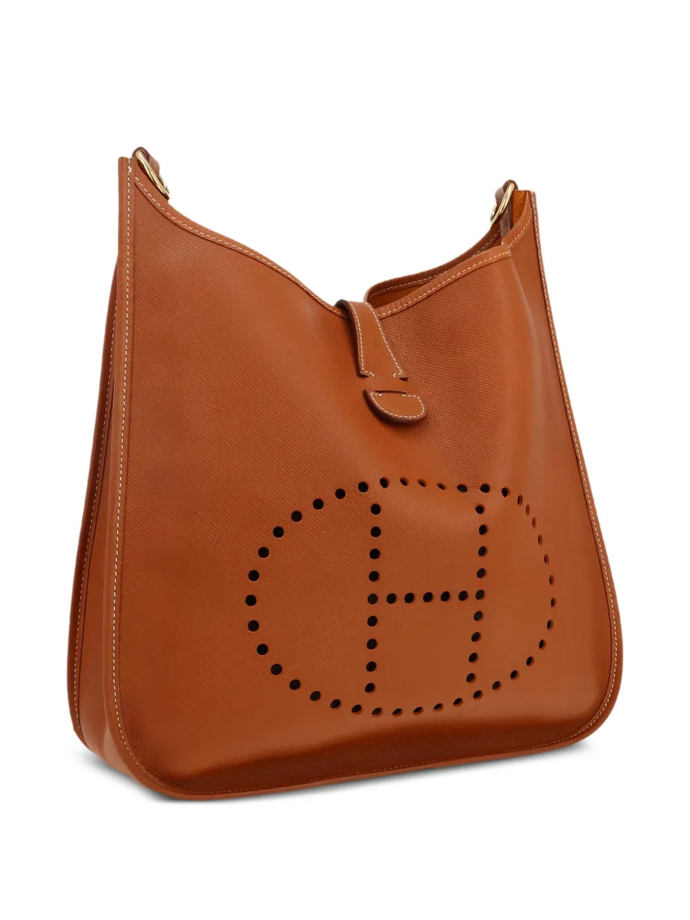Hermes Pre Owned 1998 Evelyne Perforated H Shoulder Bag