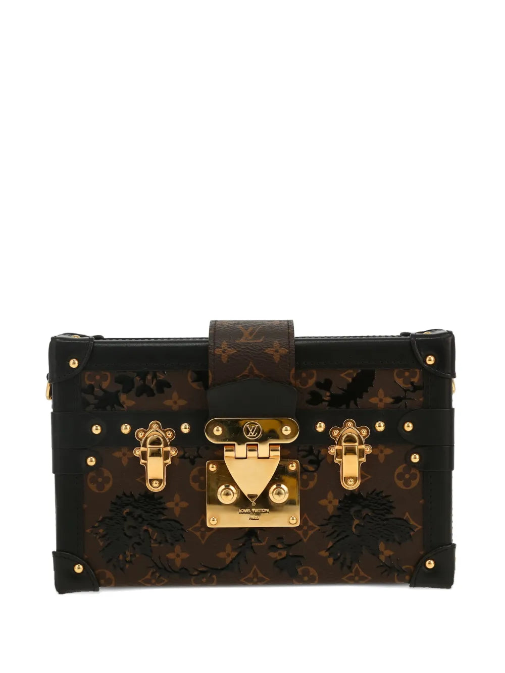 Louis Vuitton Pre Owned Petite Malle Monogram Shoulder Bag