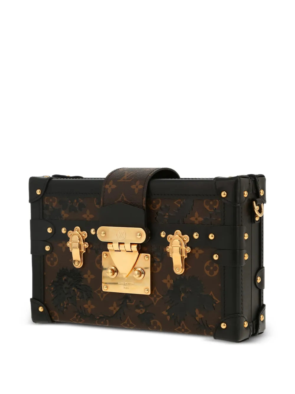 Louis Vuitton Pre Owned Petite Malle Monogram Shoulder Bag
