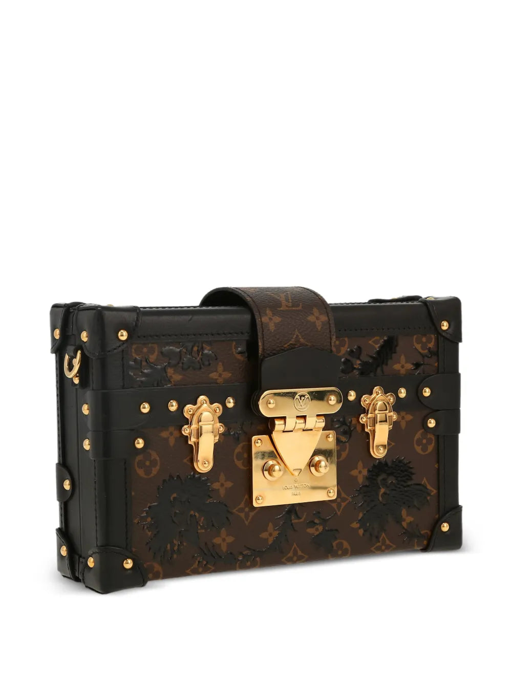 Louis Vuitton Pre Owned Petite Malle Monogram Shoulder Bag
