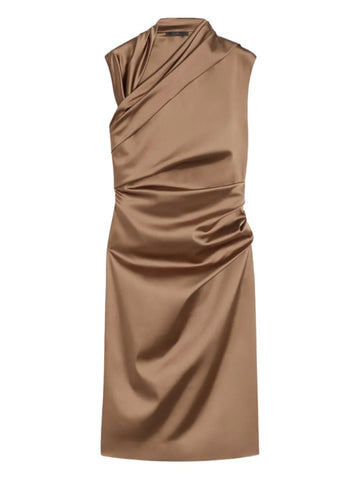 Max Mara Cantico Draped Midi Dress
