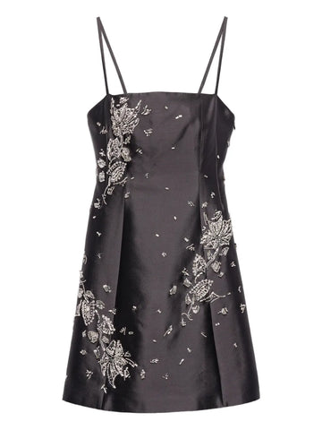 Prada Crystal Embellished Mini Dress