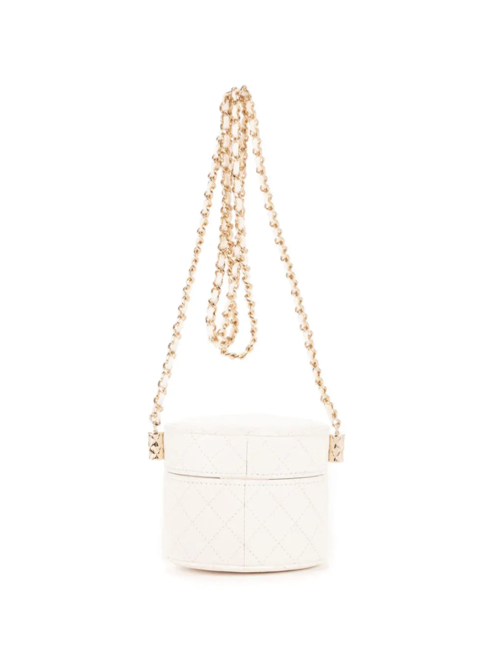 Chanel Pre Owned Diamond Quilted Vanity Bag