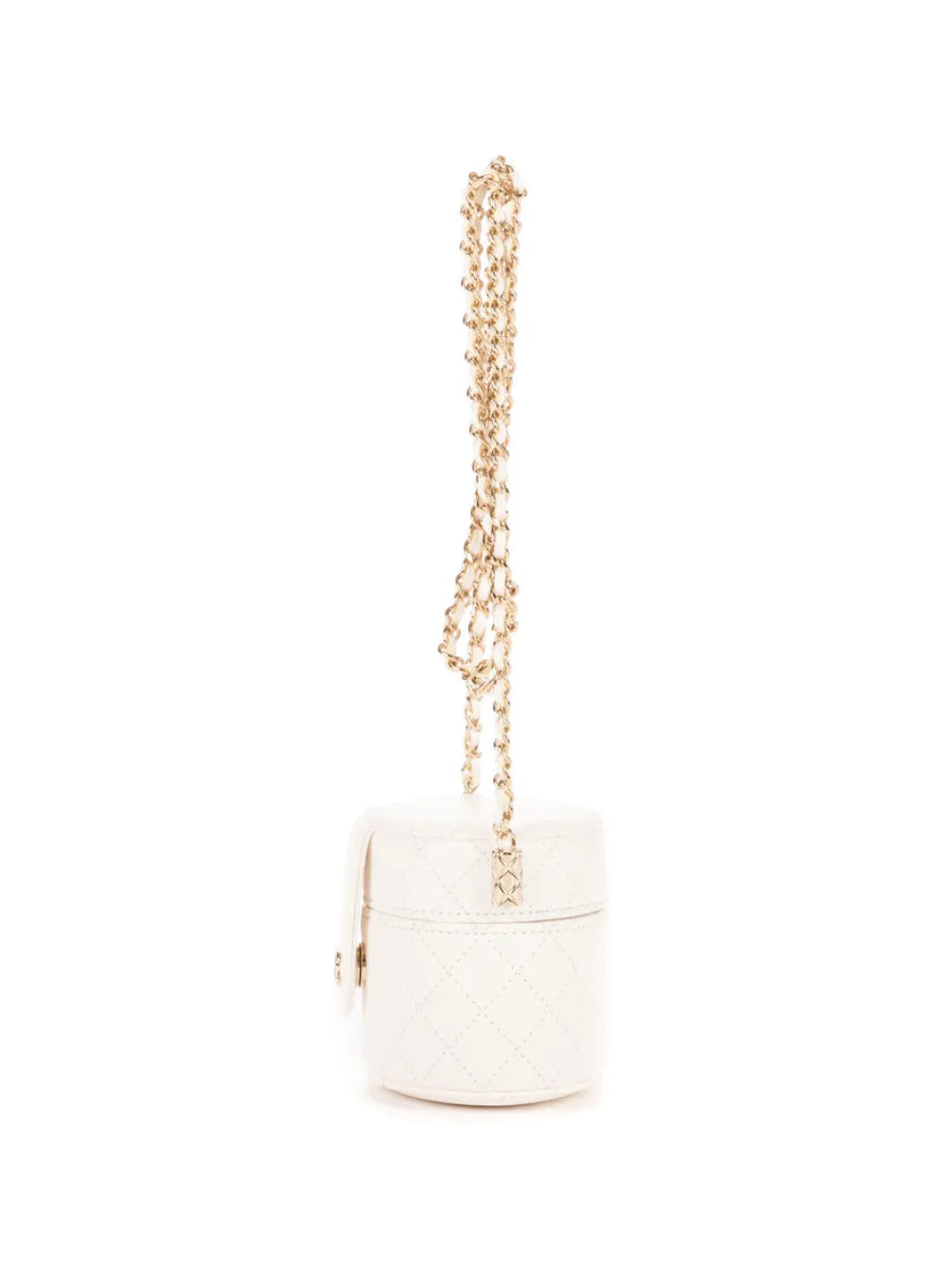 Chanel Pre Owned Diamond Quilted Vanity Bag