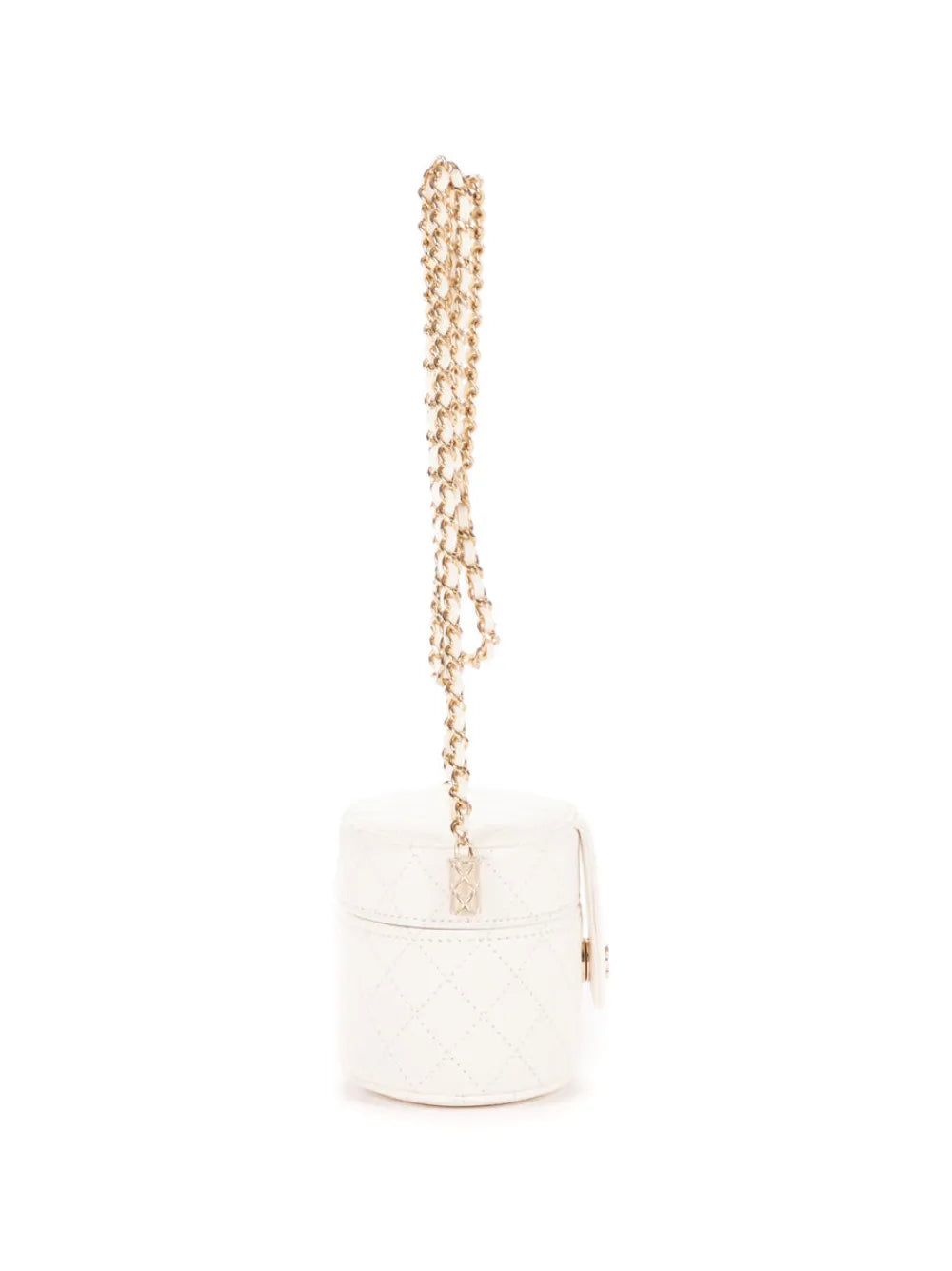 Chanel Pre Owned Diamond Quilted Vanity Bag