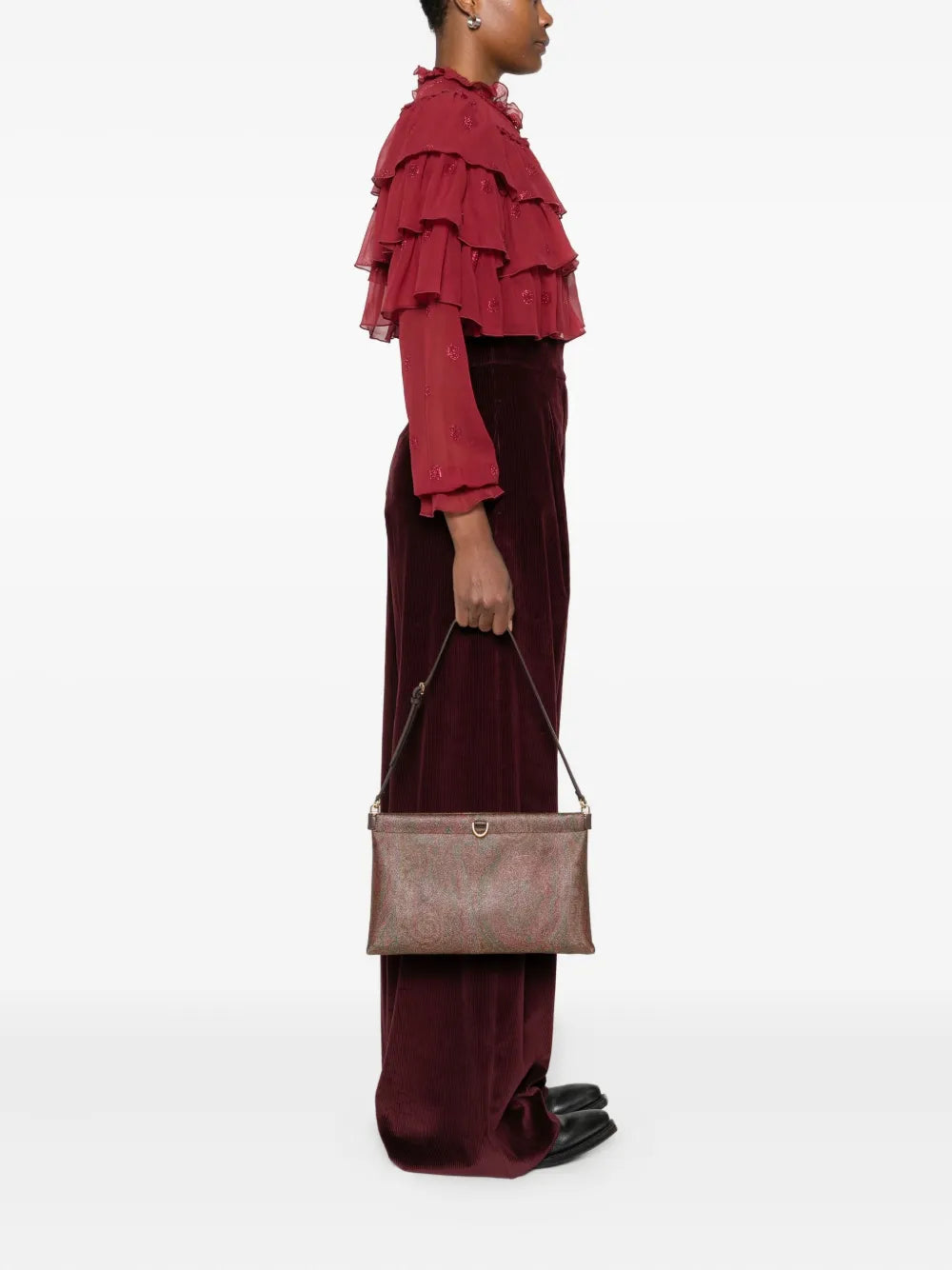 Etro Paisley Pattern Shoulder Bag