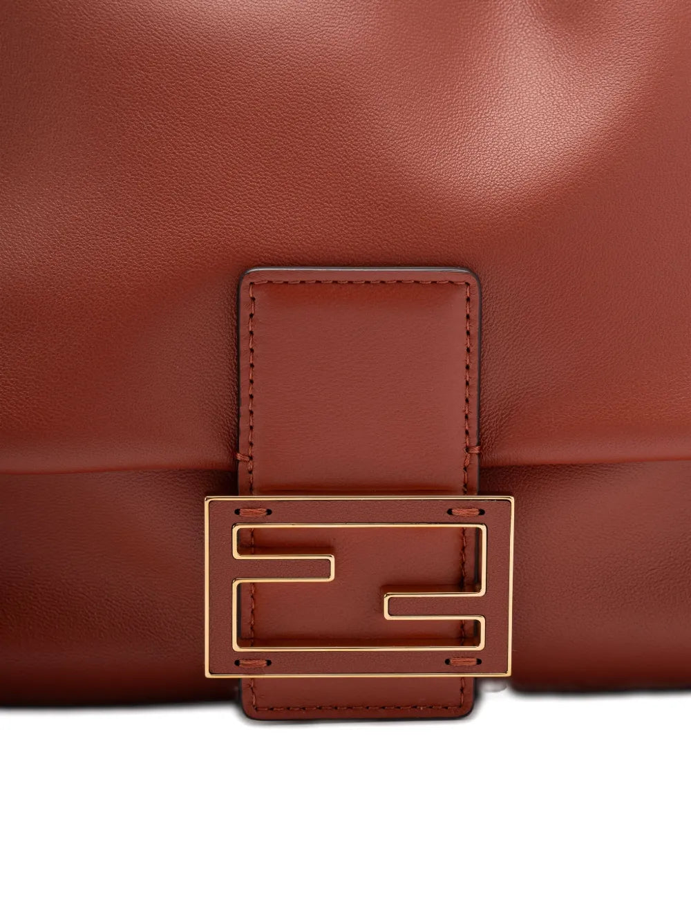 Fendi Medium Mamma Baguette Logo Plaque Shoulder Bag