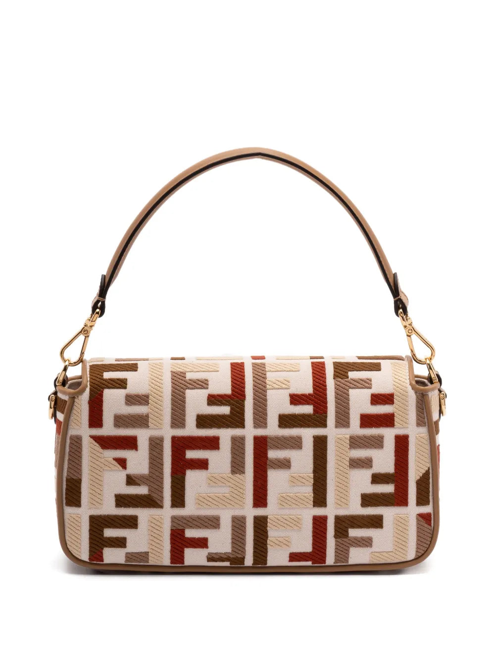 Fendi Medium Baguette Ff Motif Shoulder Bag