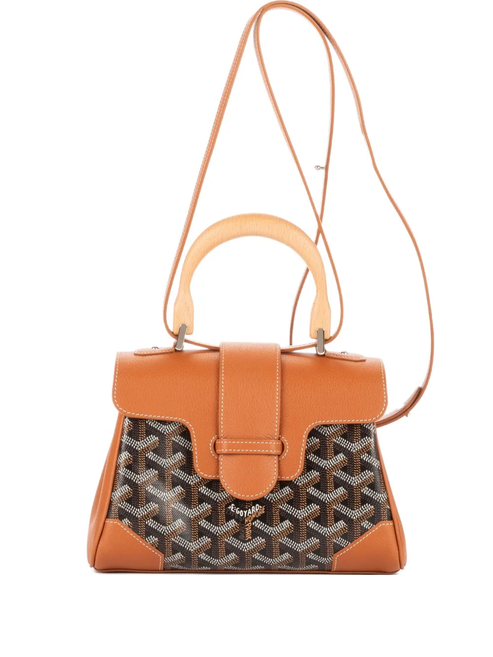Goyard Pre Owned Leather Shoulder Bag