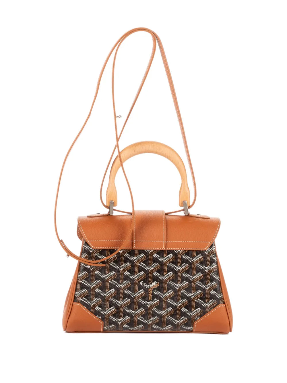 Goyard Pre Owned Leather Shoulder Bag