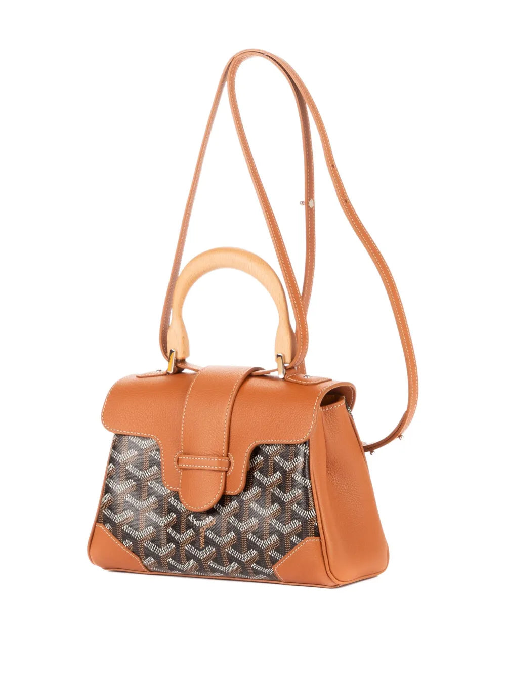 Goyard Pre Owned Leather Shoulder Bag