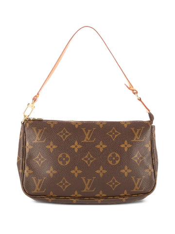 Louis Vuitton Pre Owned Pochette Accessoires Monogram Shoulder Bag