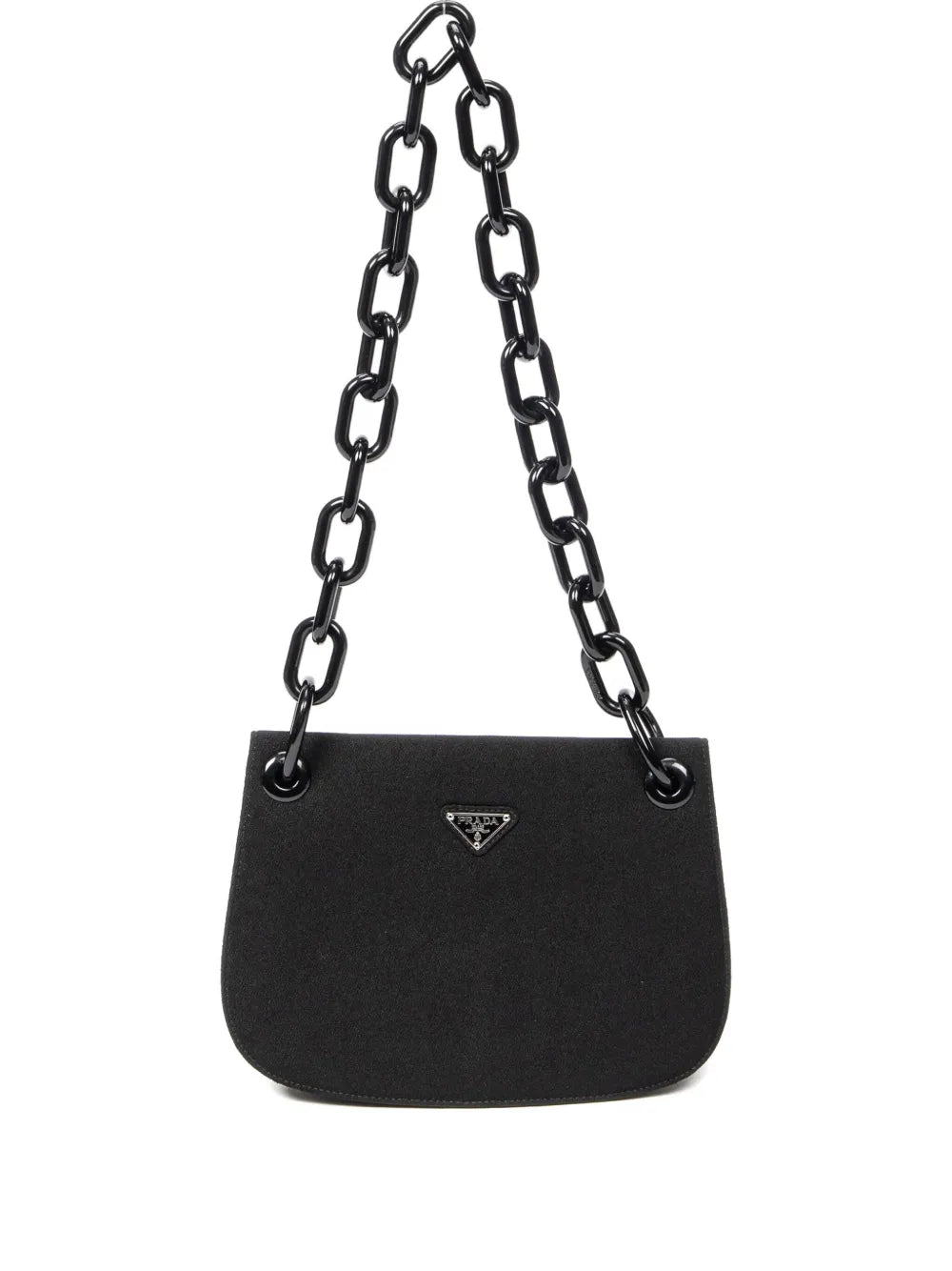 Prada Pre Owned Lucite Chain Strap Shoulder Bag