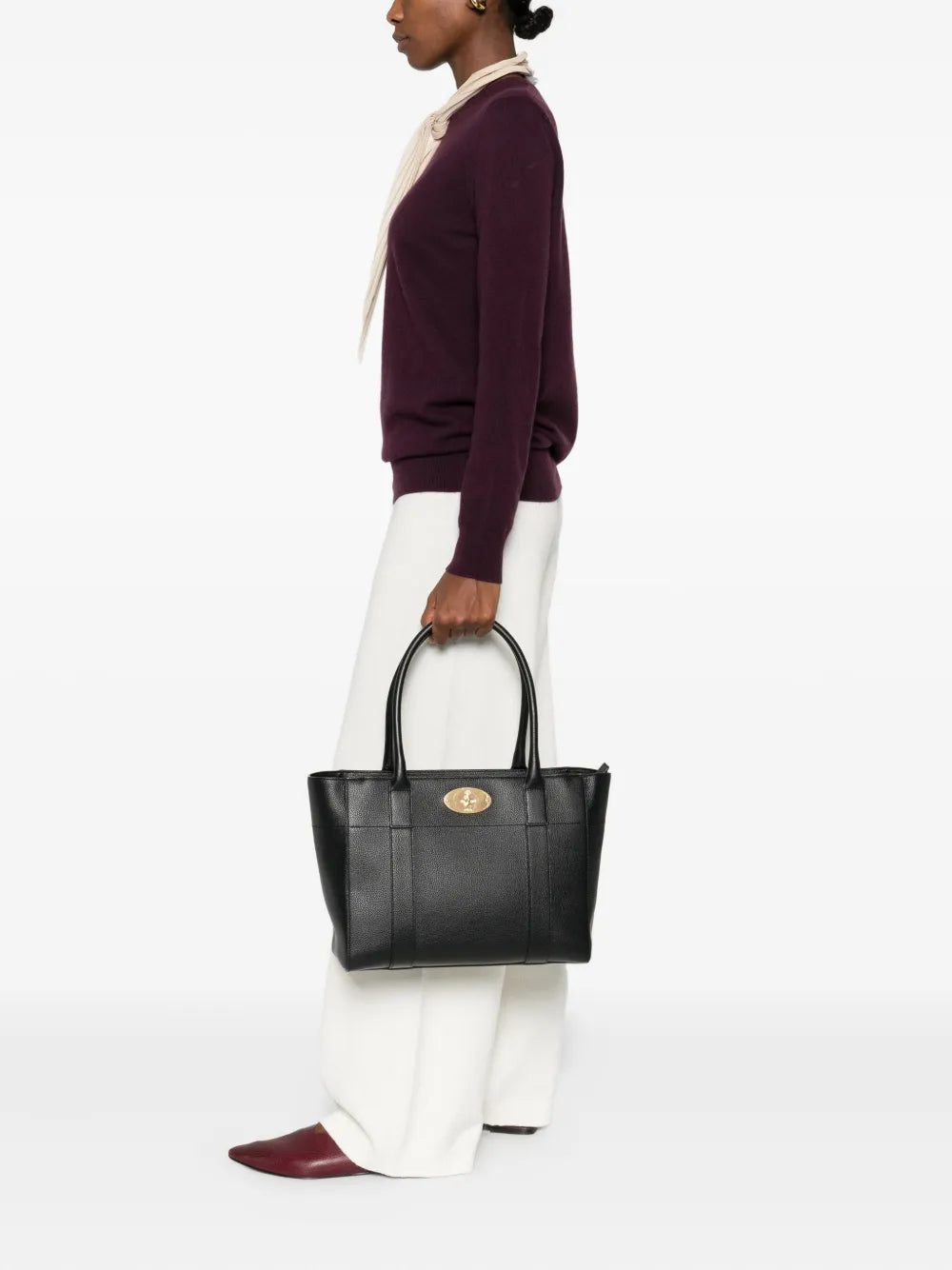 Mulberry Small Bayswater 9 To 5 Leather Shoulder Bag