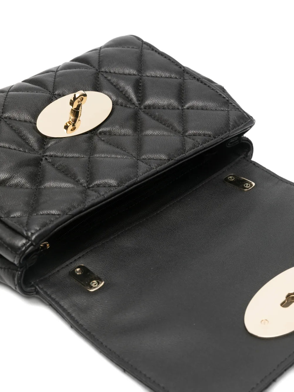 Mulberry Lily Quilted Shoulder Bag