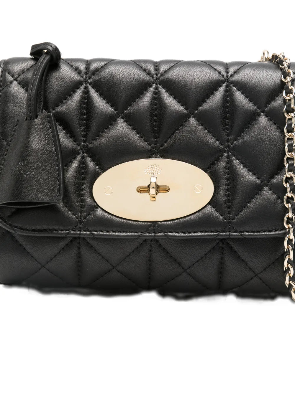 Mulberry Lily Quilted Shoulder Bag