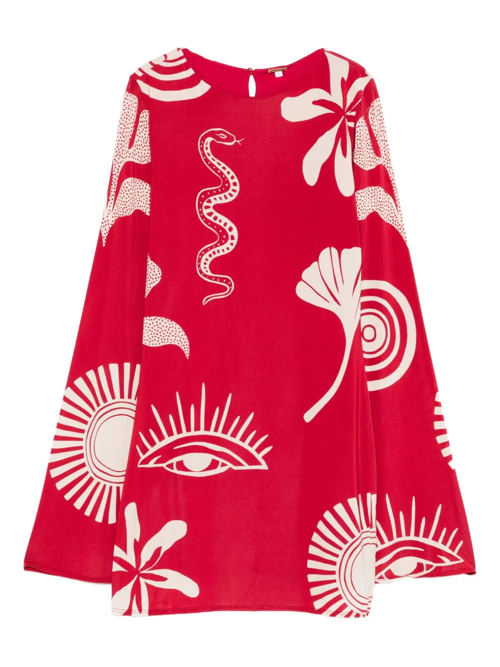 Cala De La Cruz Misha Long Sleeved Mini Dress