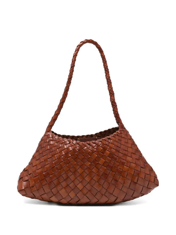 Dragon Diffusion Rosanna Woven Leather Shoulder Bag