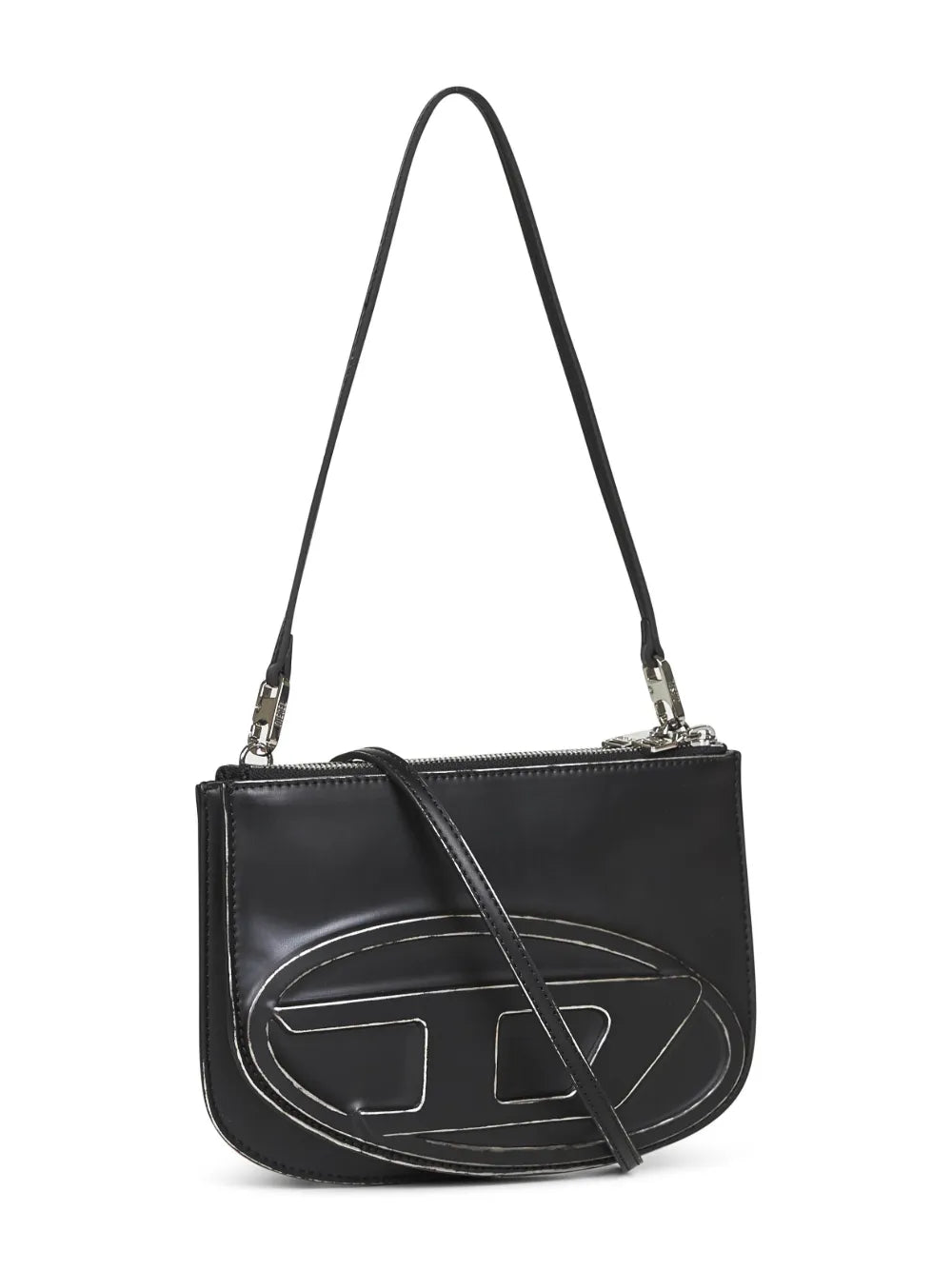 Diesel 1Dr Twin Embossed Logo Shoulder Bag