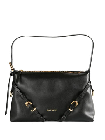 Givenchy Mini Voyou Buckle Strap Leather Shoulder Bag