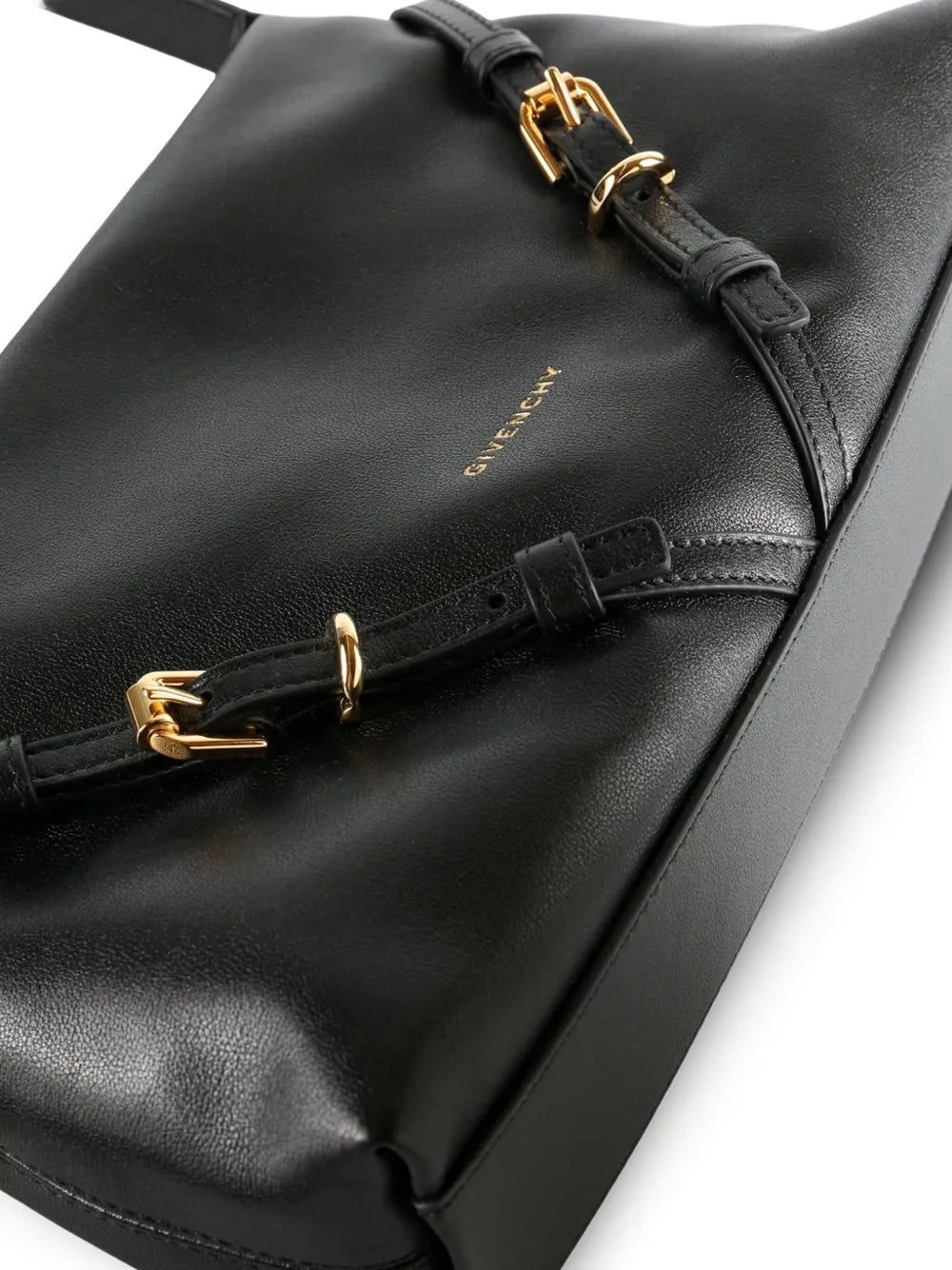 Givenchy Mini Voyou Buckle Strap Leather Shoulder Bag