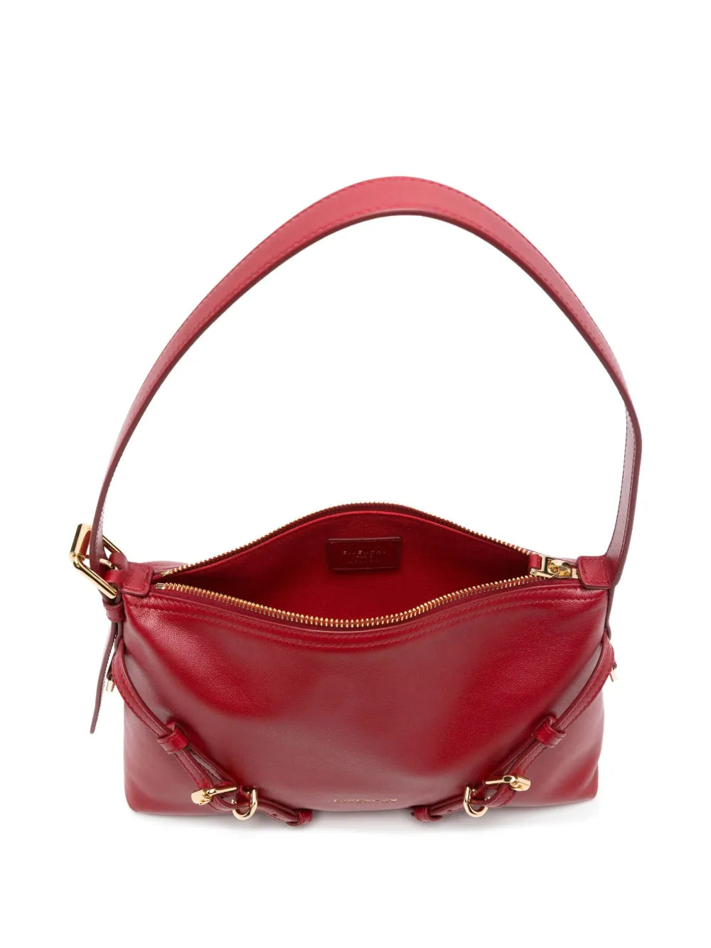 Givenchy Mini Voyou Buckle Detail Leather Tote Bag