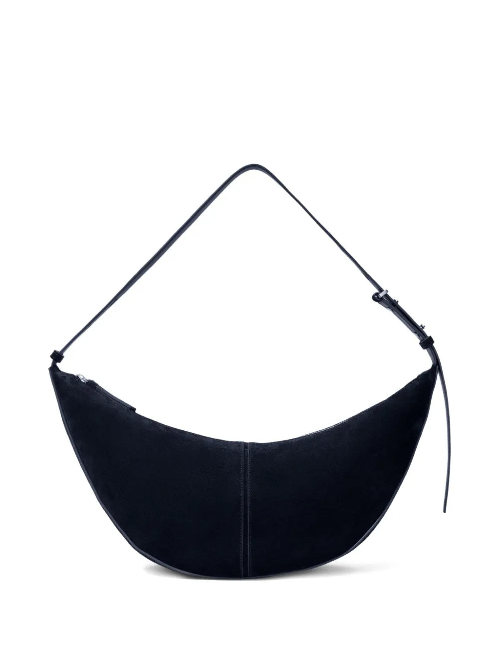 Proenza Schouler Slide Crescent Shaped Suede Shoulder Bag