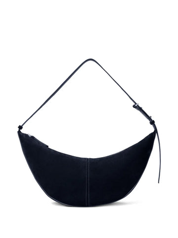 Proenza Schouler Slide Crescent Shaped Suede Shoulder Bag