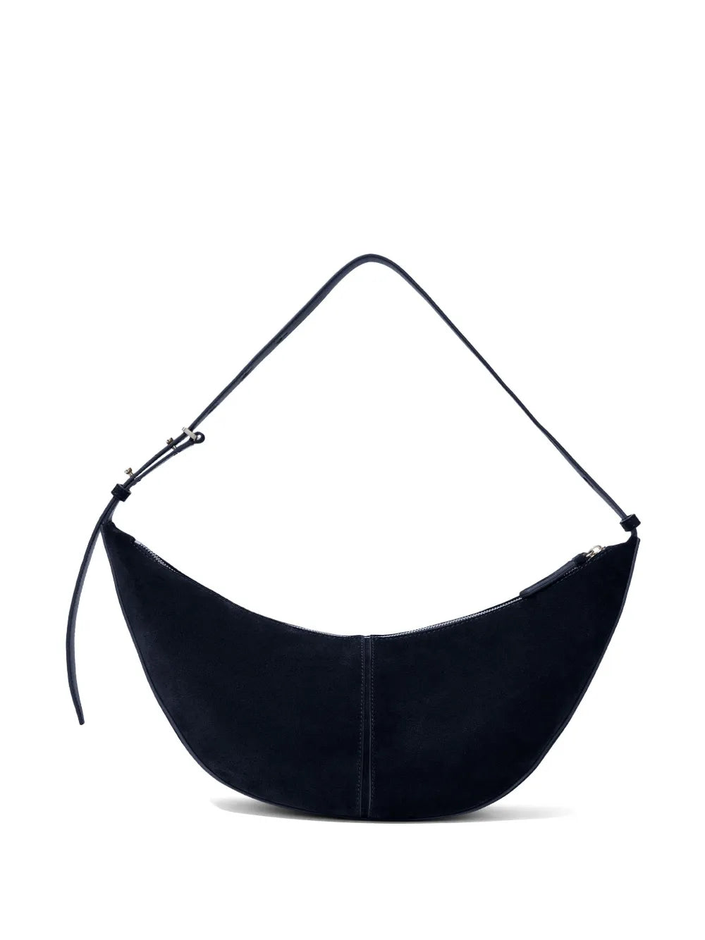 Proenza Schouler Slide Crescent Shaped Suede Shoulder Bag