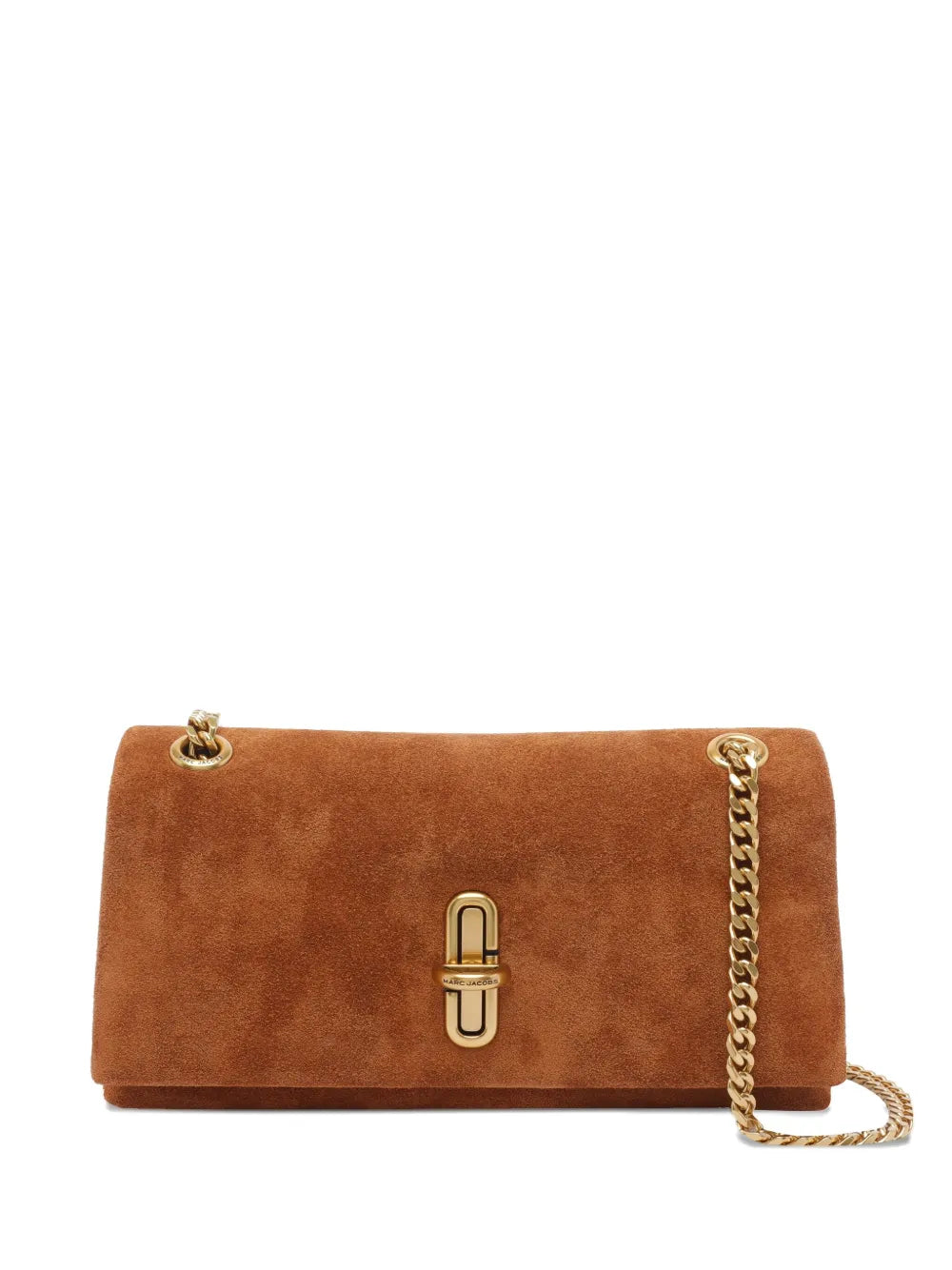 Marc Jacobs Mini The Dual Chain Suede Shoulder Bag