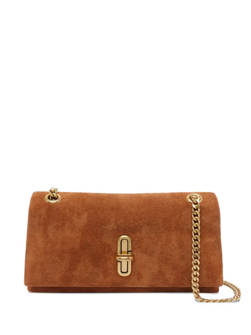 Marc Jacobs Mini The Dual Chain Suede Shoulder Bag