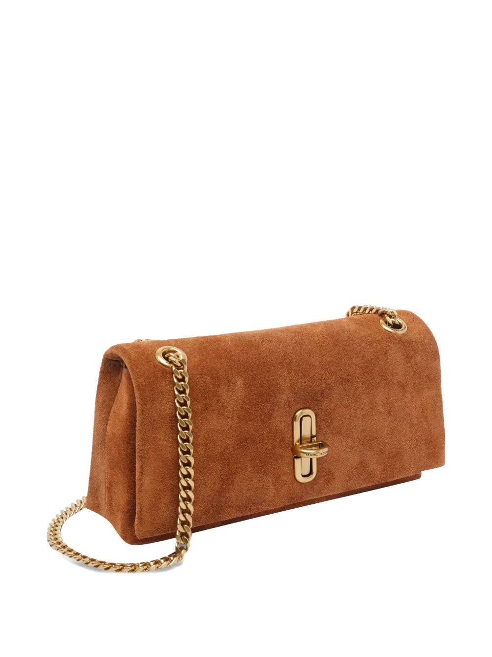 Marc Jacobs Mini The Dual Chain Suede Shoulder Bag