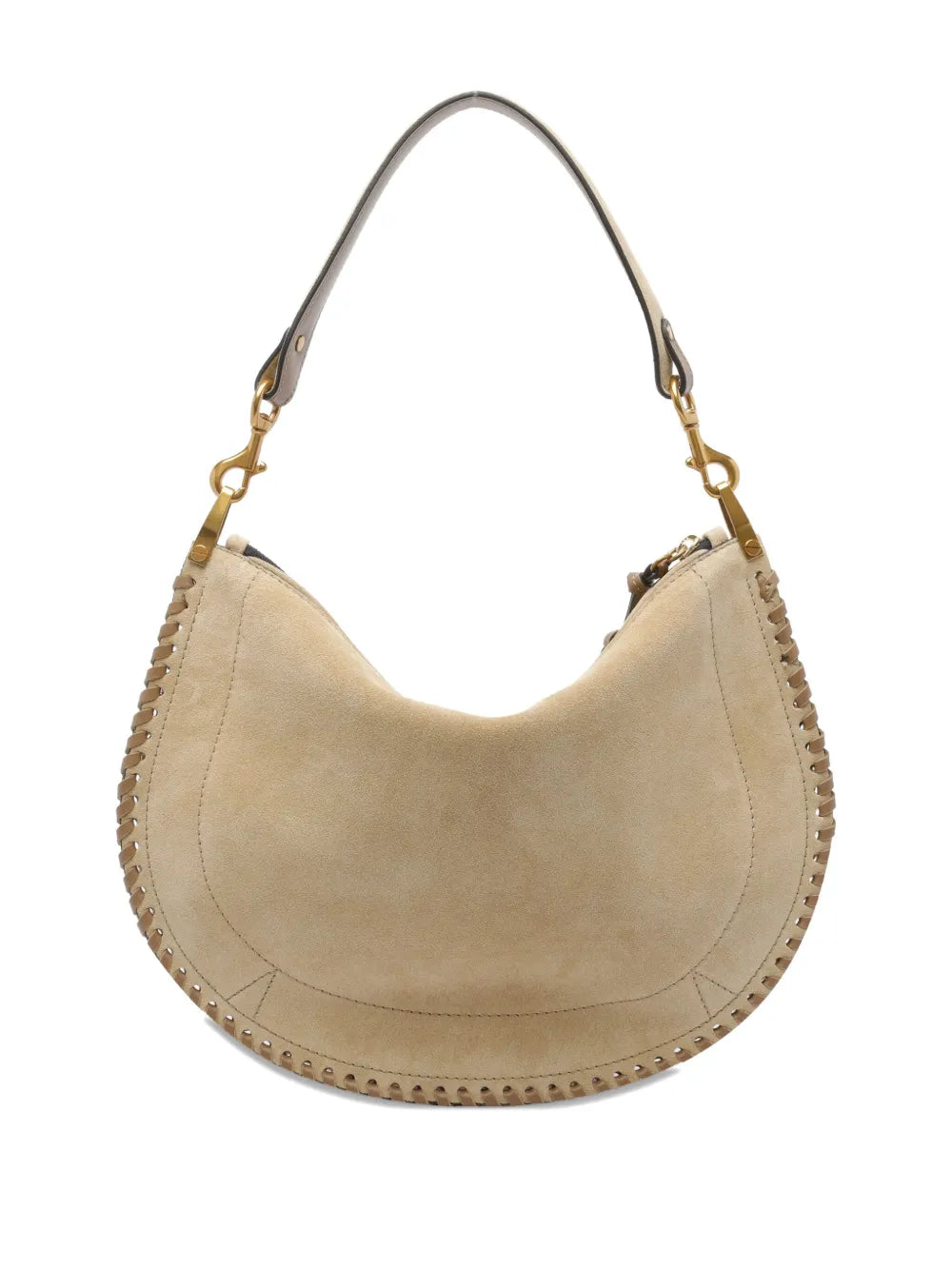 Isabel Marant Oskan Soft Suede Zip Fastening Shoulder Bag