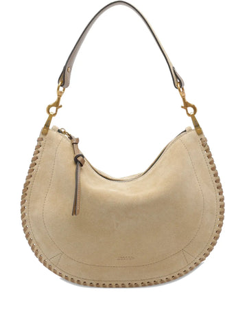 Isabel Marant Oskan Soft Suede Zip Fastening Shoulder Bag