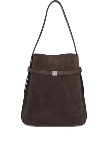 Toteme Suede Leather Shoulder Bag