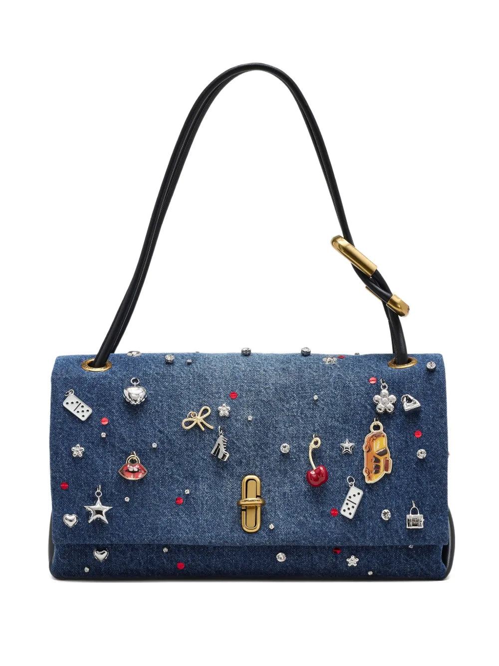 Marc Jacobs Large Dual Denim Shoulder Bag
